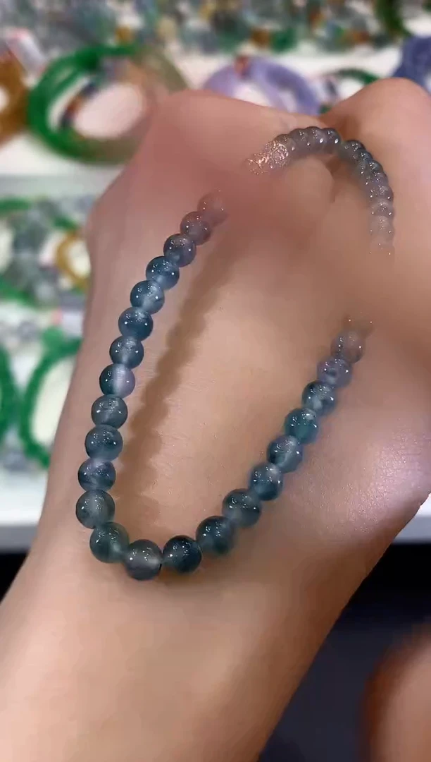 未镶嵌手串翡翠C196