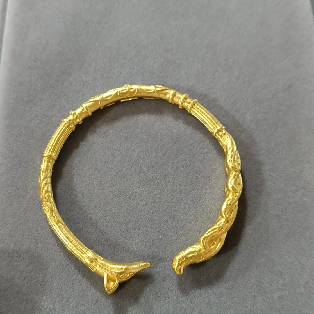 A679雅雅精工狐狸古法手镯