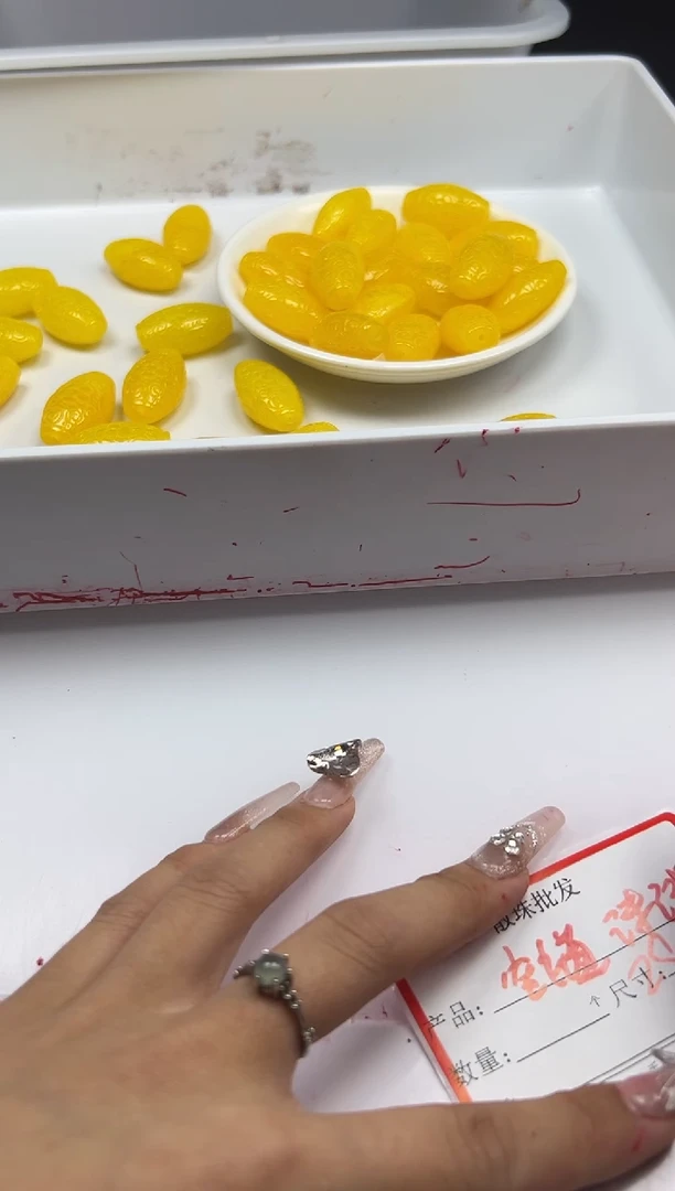 蜜蜡颈饰未镶嵌w3095蜜蜡珠珠天29*17*13mm*1个