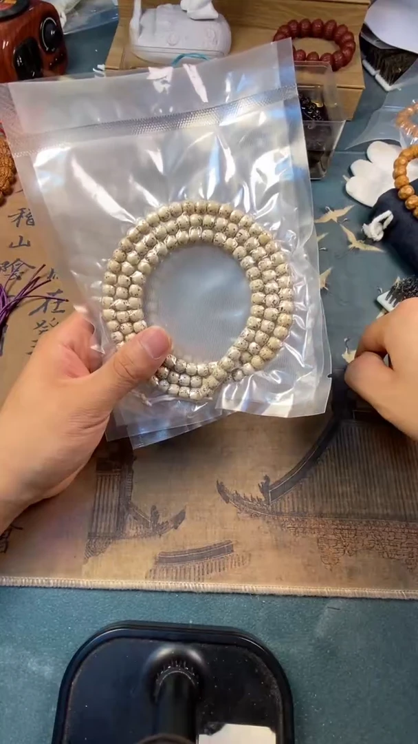 金刚菩提手串297星月大顺白