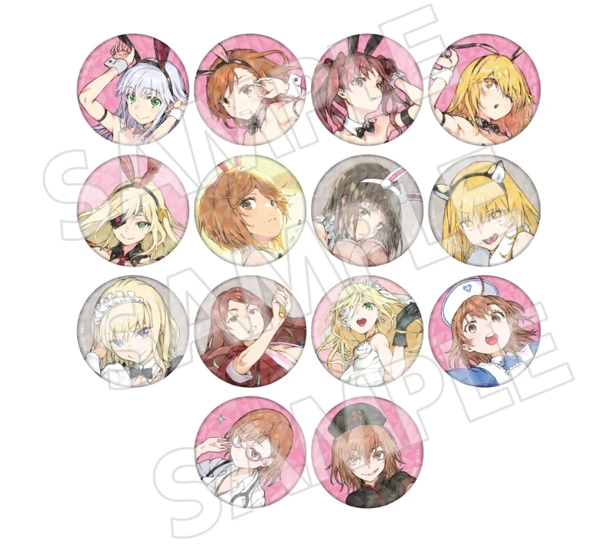 魔法禁书目录20周年吧唧/方吧唧/亚克力卡/特典