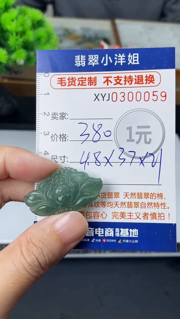 未镶嵌定制翡翠毛货商品 不退换/ 0059