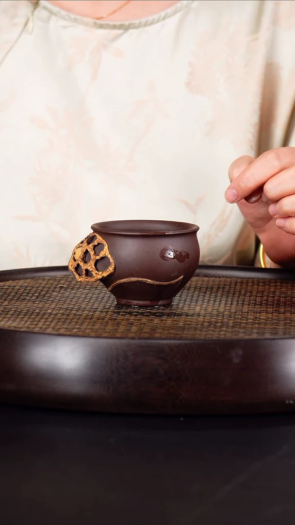 茶壶紫砂紫泥主人杯25