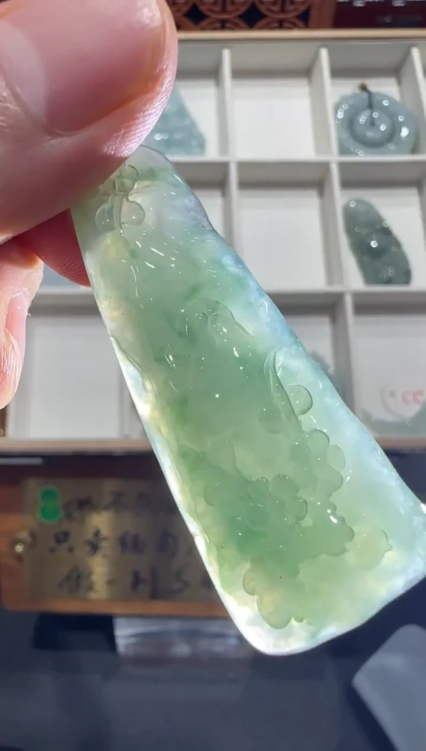 未镶嵌挂件翡翠A货翡翠多样性孤品