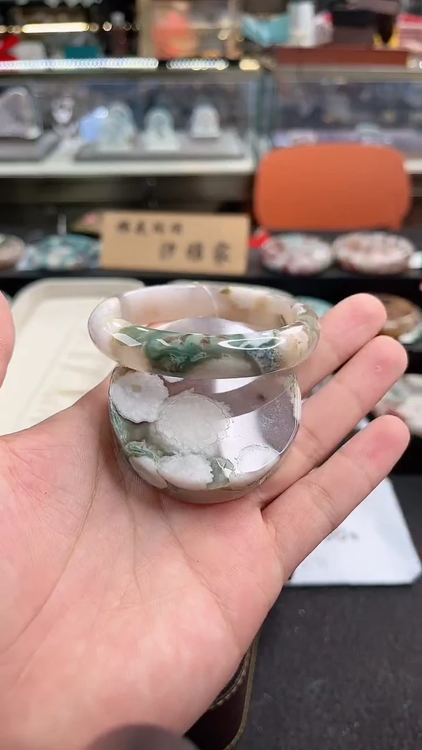 未镶嵌手镯石英质玉58圈口（赠品镯心）6593346