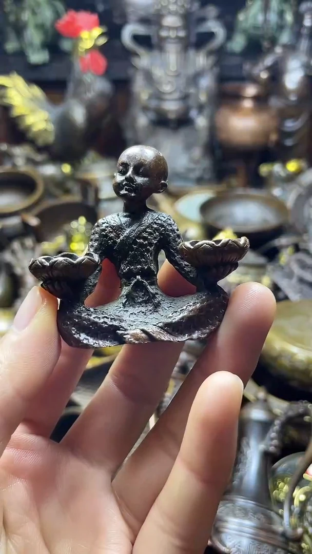 闪购链接，点击下单，有运费险，铜摆件