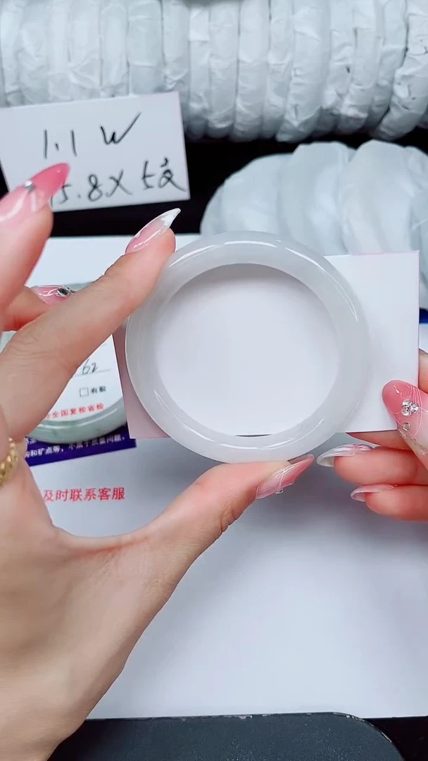 未镶嵌手镯石英质玉421-52/53