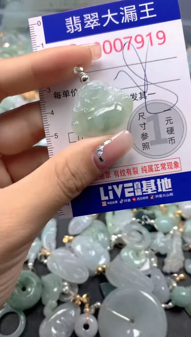 颈饰未镶嵌翡翠7919