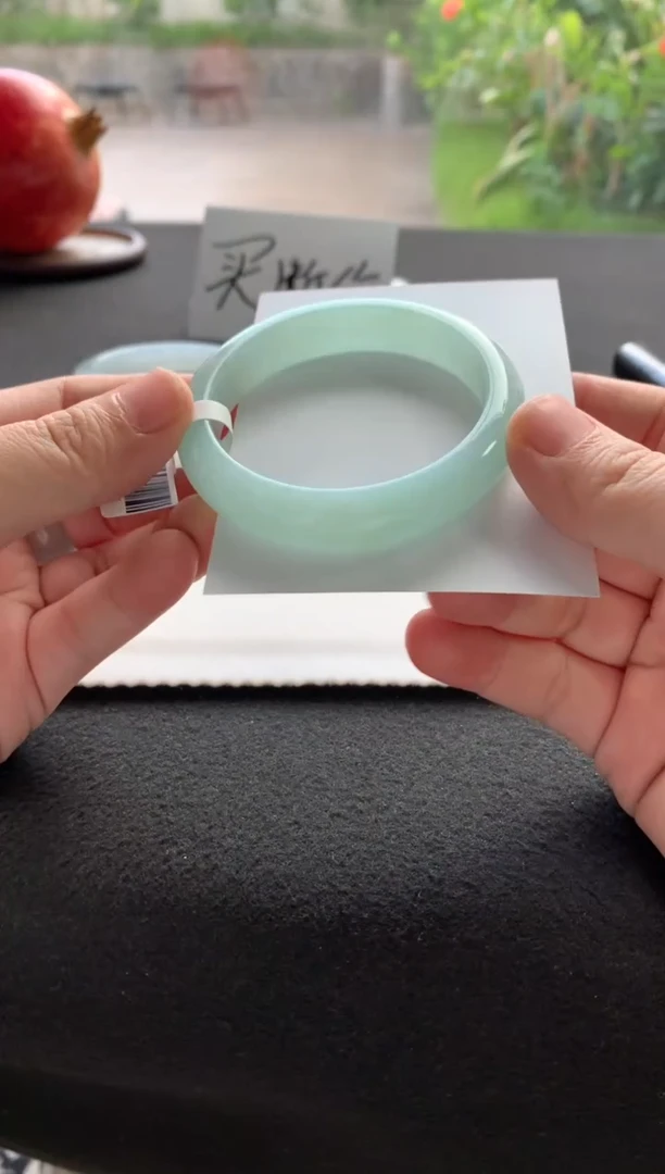 未镶嵌手镯翡翠53.5正圈买断Y1494