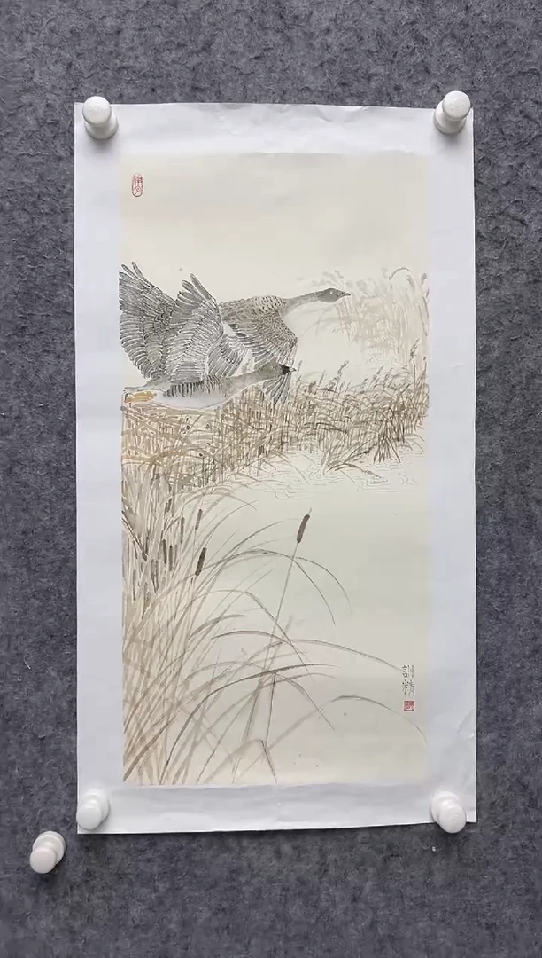 国画邹训精-2平尺-国画作品-GGy