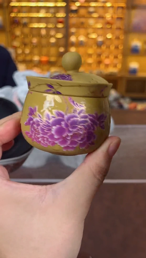 瓷片鸣盏居11111111变色紫砂个人泡
