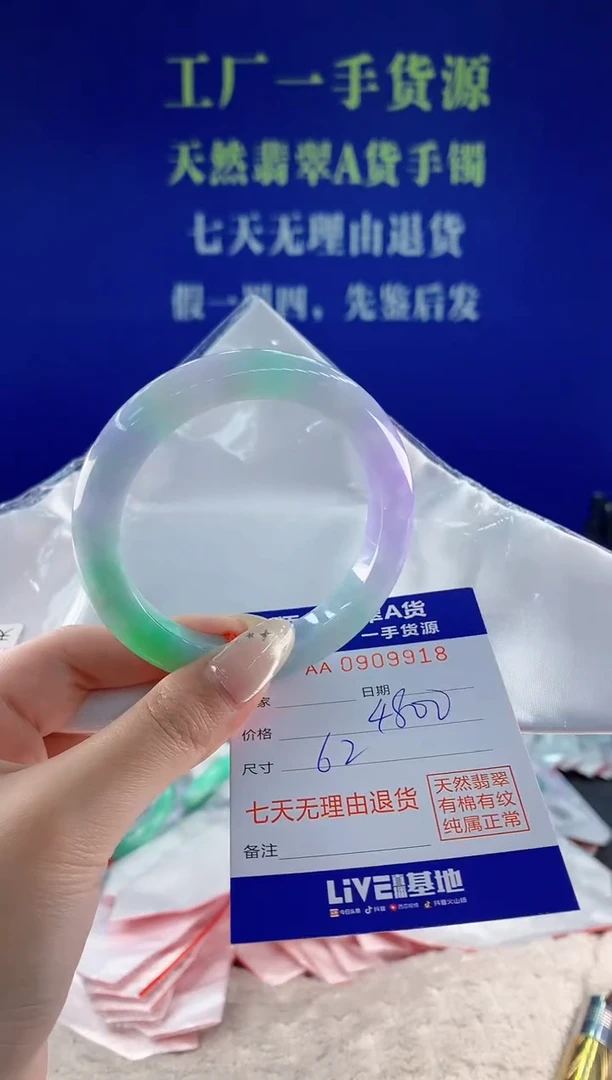 未镶嵌手镯翡翠18