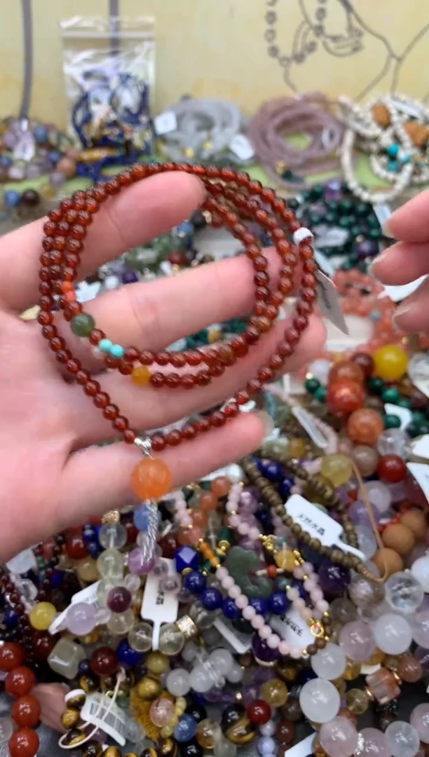 未镶嵌手链石榴石205