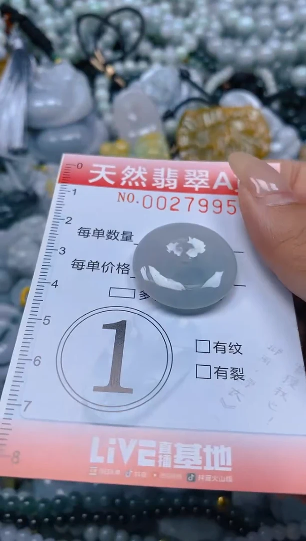 翡翠未镶嵌颈饰闪购0027995