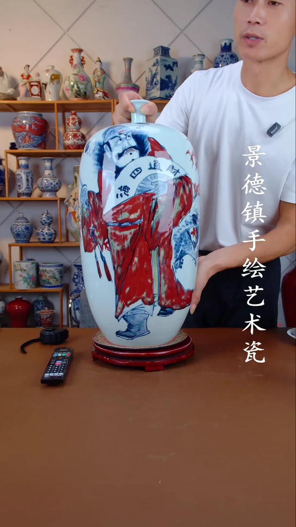 现代景德镇手工手绘陶瓷摆件59