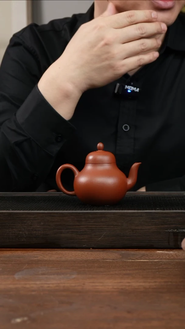 茶杯紫砂钮**宁全手朱泥思婷     150CC