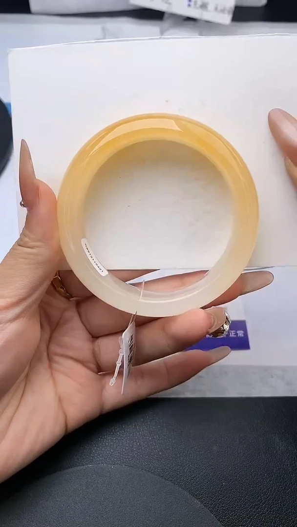 未镶嵌手镯石英质玉w196-HHB56+