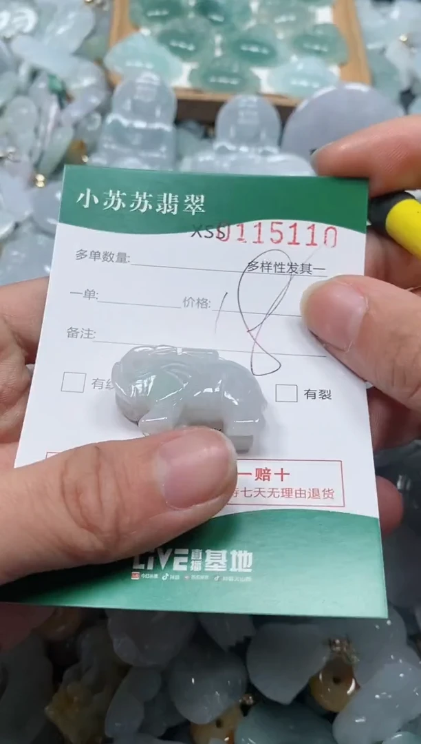 【闪购商品】翡翠颈饰未镶嵌闪购商品0115110