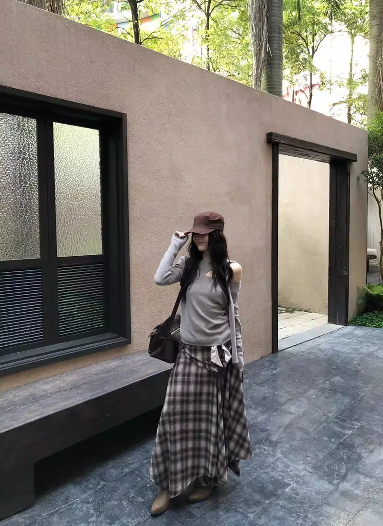 ONE BY TOW 秋季上新简约气质设计感百搭上衣小衫含10%羊毛 27685