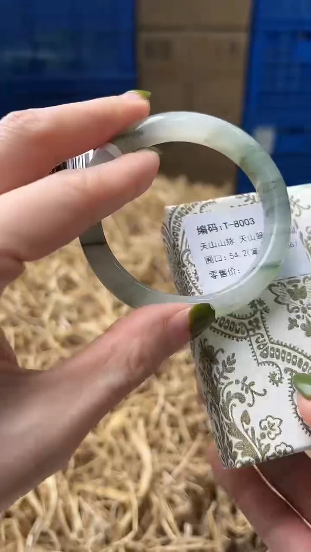 未镶嵌手镯石英质玉t8003