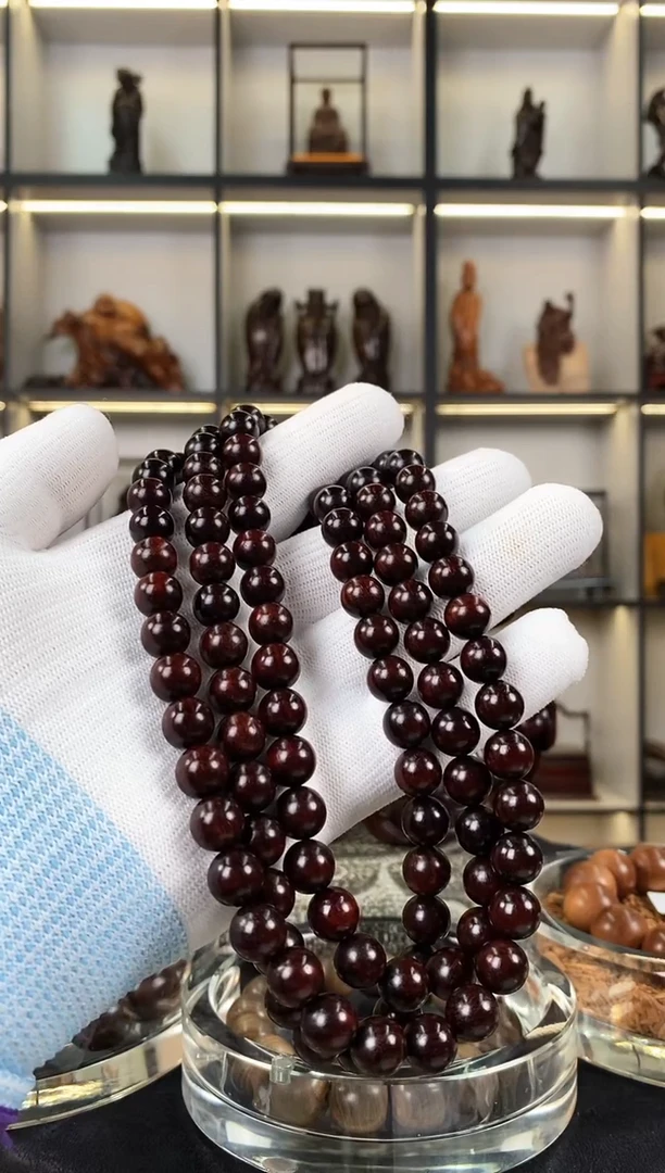 手串/手链小叶紫檀诗*1.0*108一条
