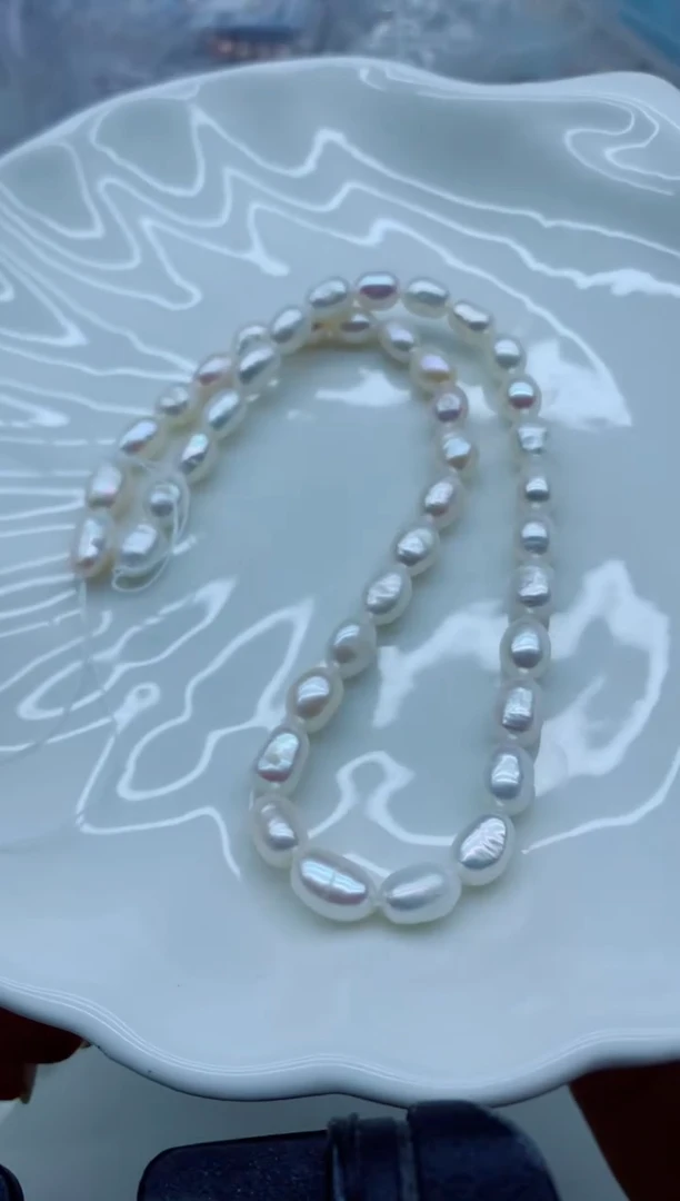 淡水珍珠未镶嵌颈饰淡水珍珠项链多样性发其一