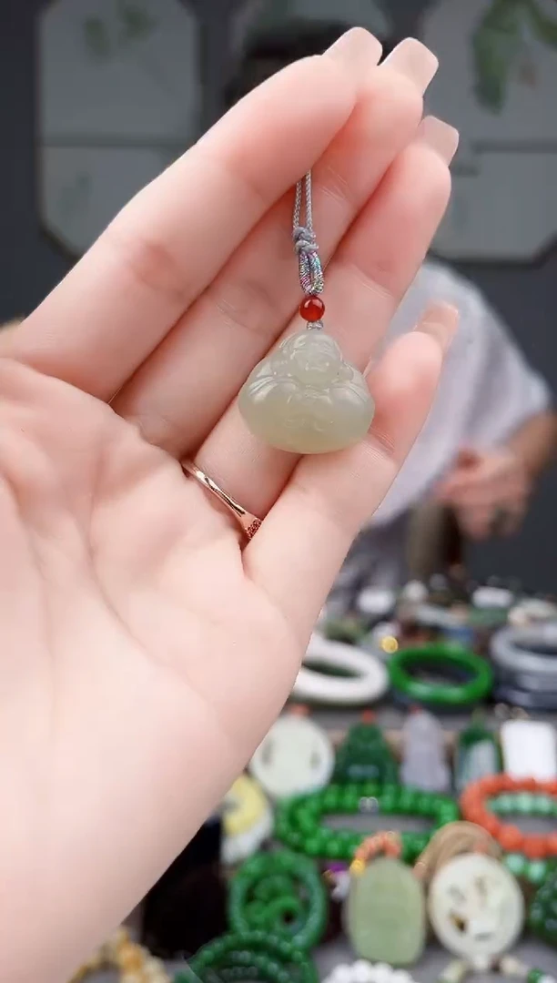 颈饰未镶嵌和田玉多样性发货 拍一单发一个