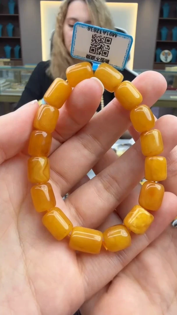 手链琥珀未镶嵌518秒拍号 假一罚三