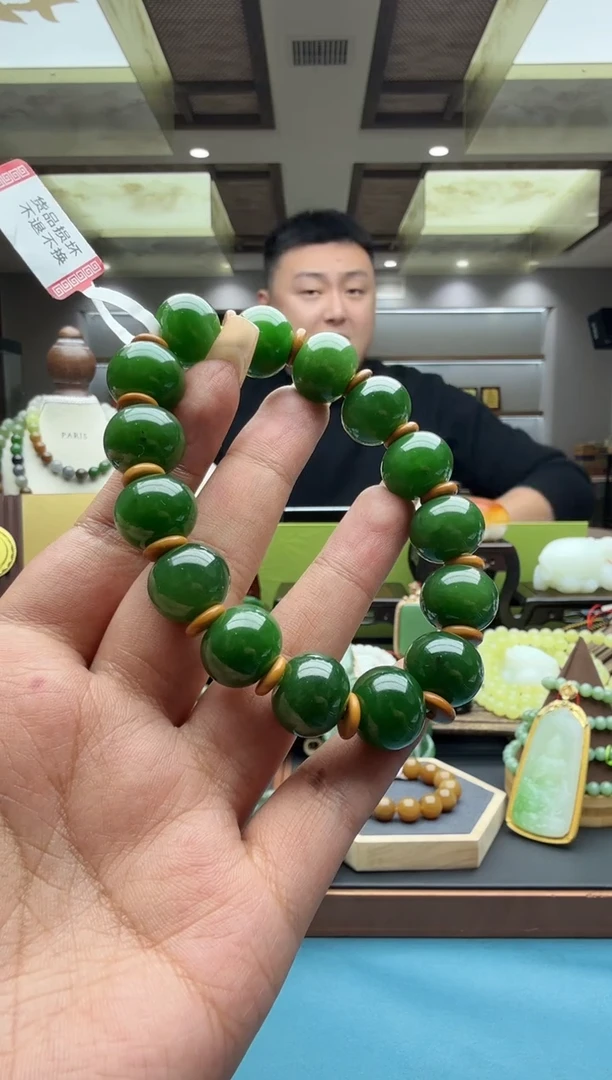 未镶嵌手串和田玉用****2byeqlyl