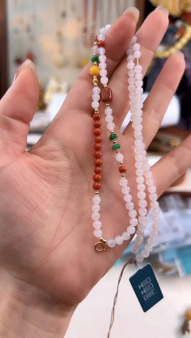 颈饰和田玉未镶嵌@@F921D016733