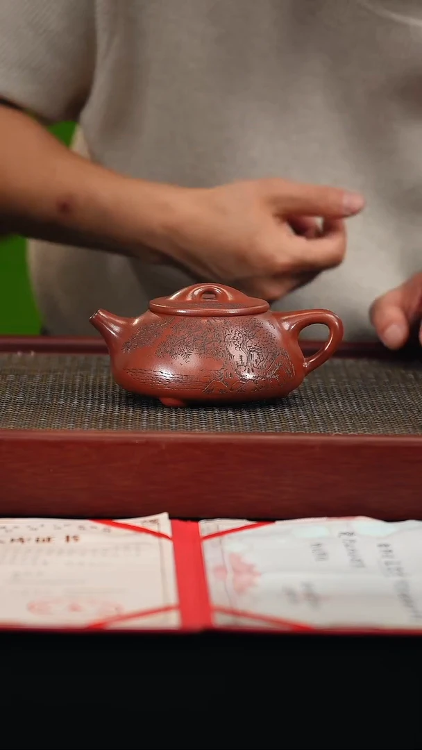 茶壶紫砂  宜兴紫砂原矿壶