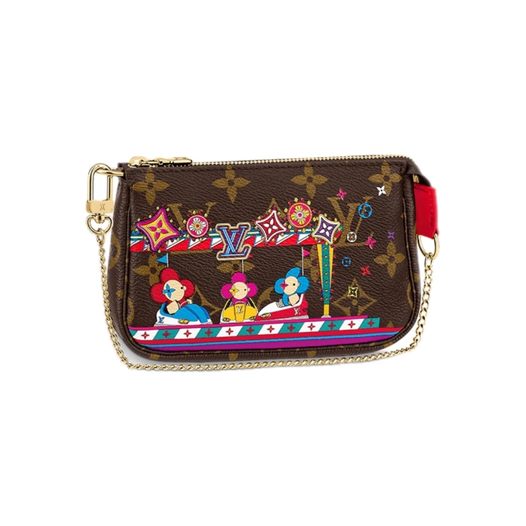 95新 LouisVuitton/路易威登 限定滑雪系列麻将包