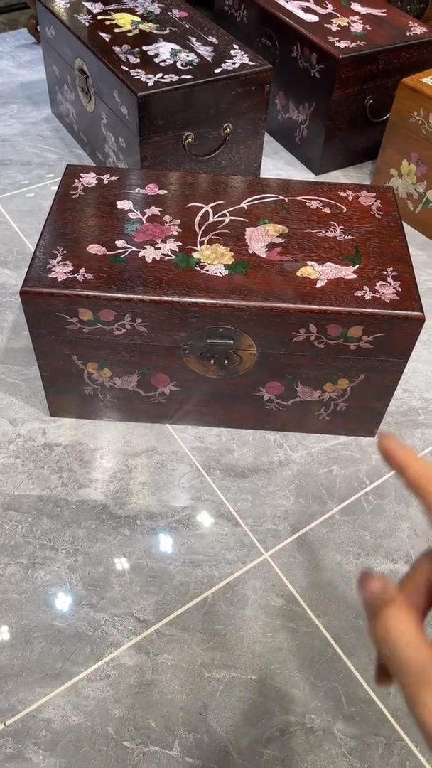 木连年有余收纳箱
