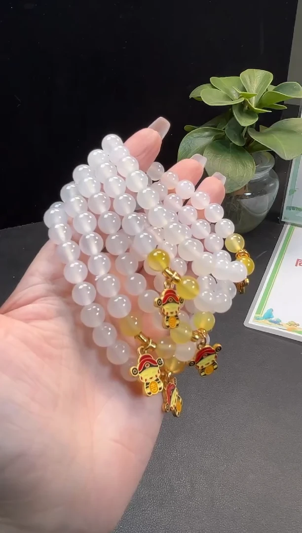 未镶嵌手串玛瑙/玉髓手串