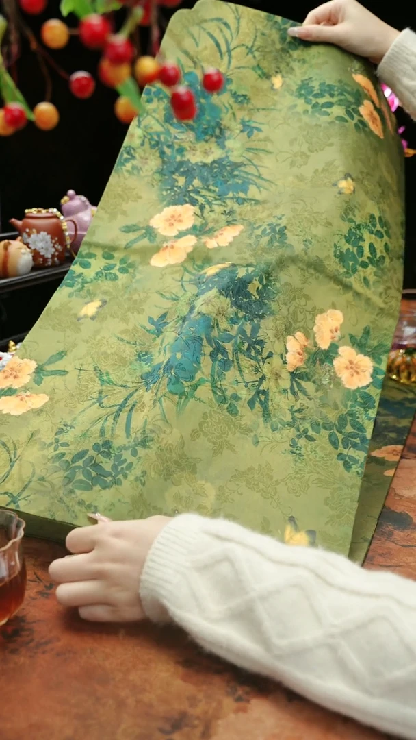 【闪购商品】68*36春颜缎面防水茶席