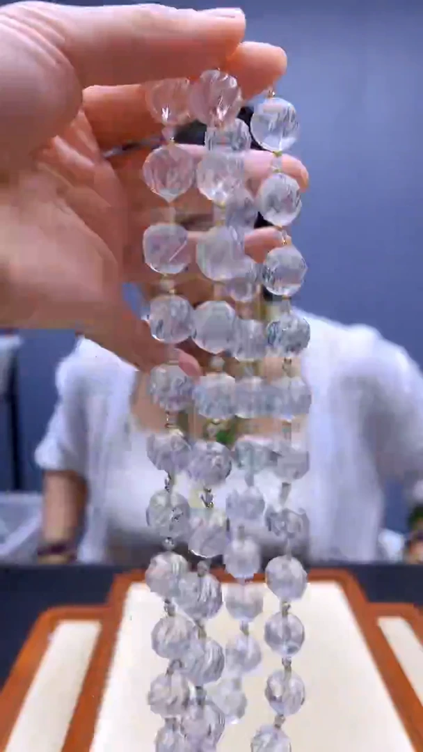 颈饰14K金镶嵌水晶随昔diy颈饰