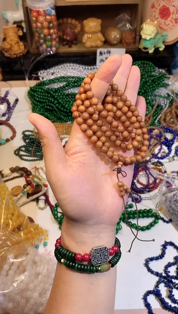 非洲檀香手串/手链芭比檀卡8成品108颗