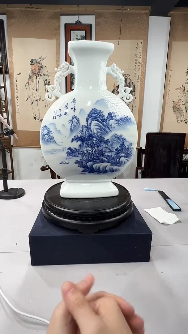 其他陶瓷/高端/手工手绘Y17