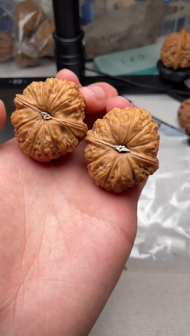 把件文玩核桃南瓜墩