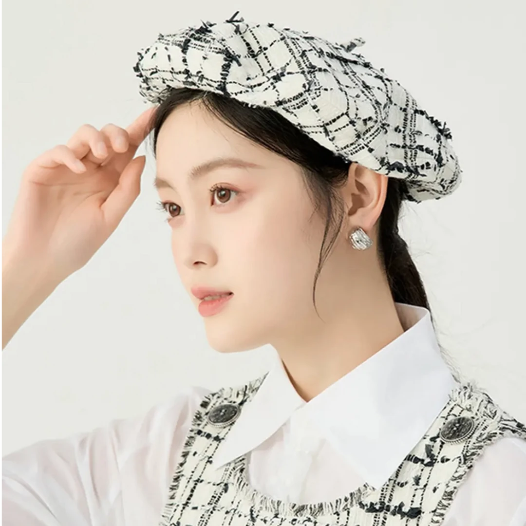 AMASS/阿玛施新款气质百搭小香风帽5900224