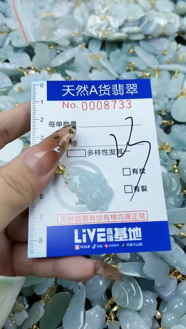 【闪购商品】翡翠颈饰未镶嵌天然A货翡翠