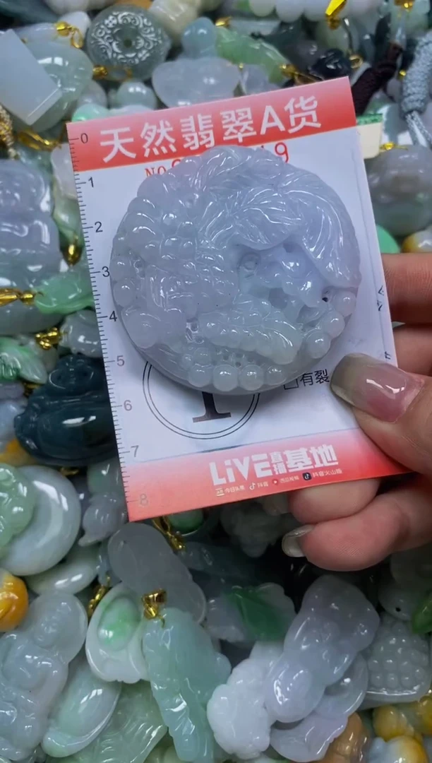 翡翠未镶嵌颈饰闪购0050119