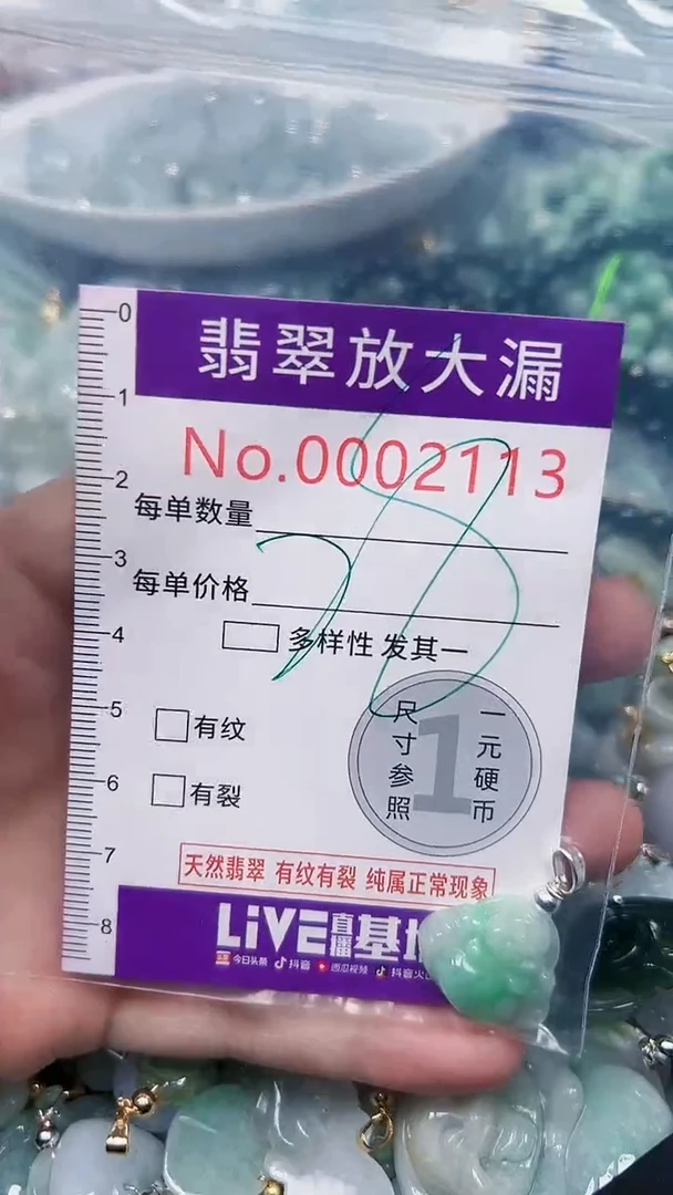 颈饰未镶嵌翡翠2113