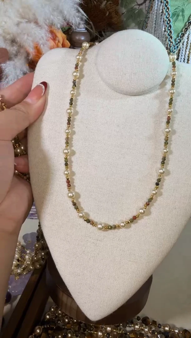 未镶嵌贝壳青草珠珠069