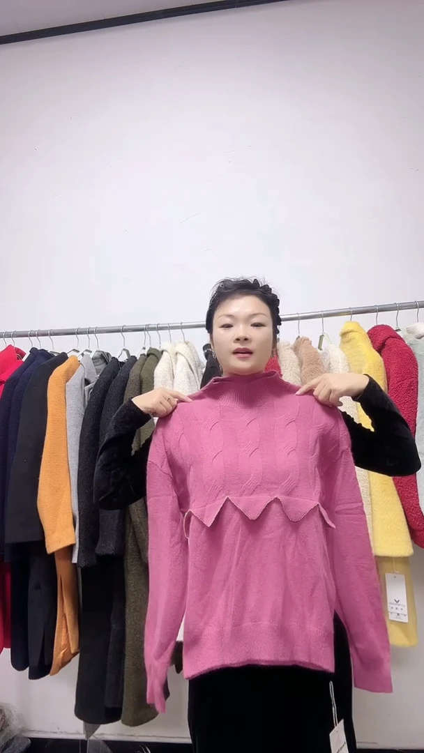 冬季时尚羊毛衣女款