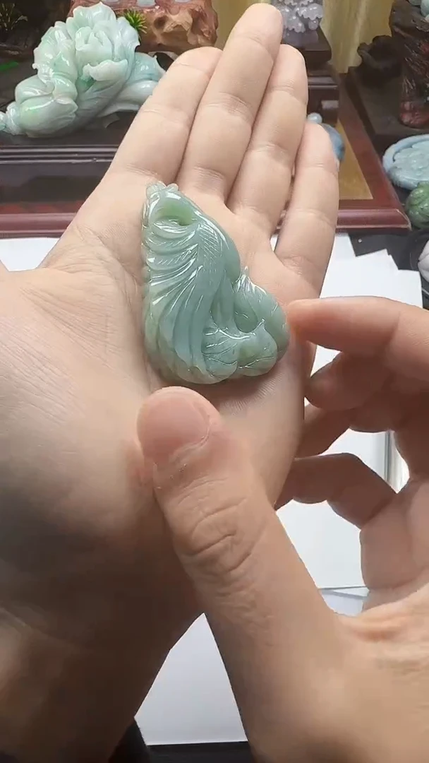 吊坠(不含链)未镶嵌翡翠1