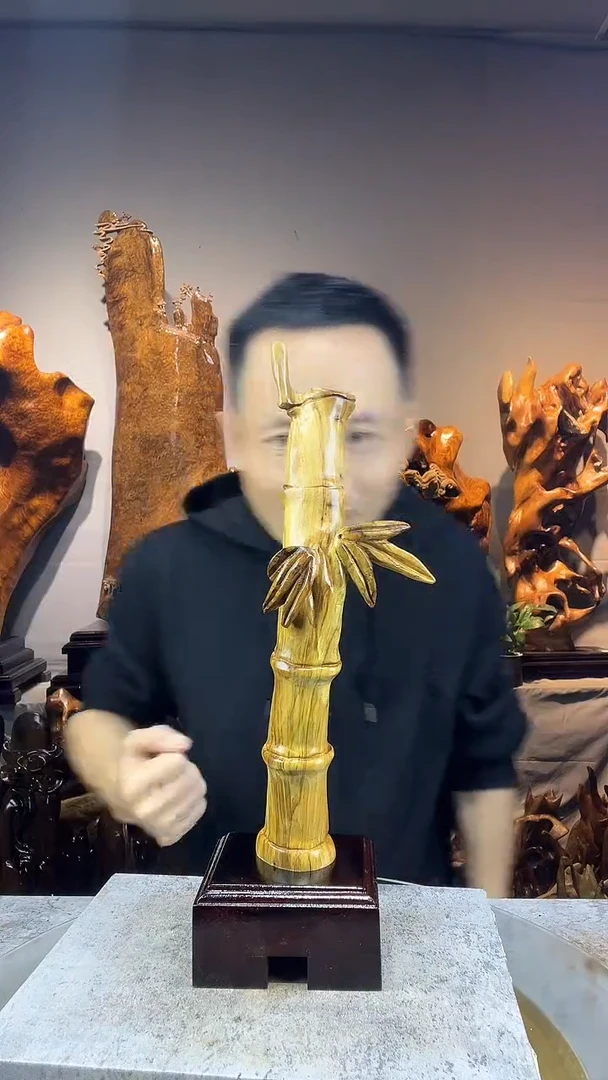 金丝楠邂**好小叶桢楠随行摆件7