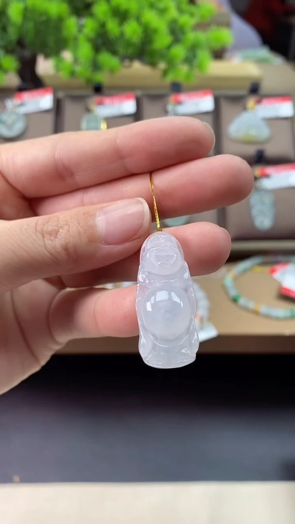 【闪购商品】翡翠颈饰未镶嵌站佛