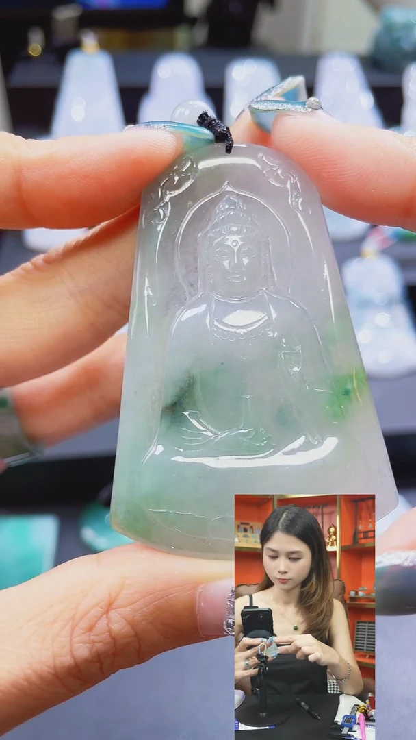 颈饰未镶嵌翡翠?****?观音