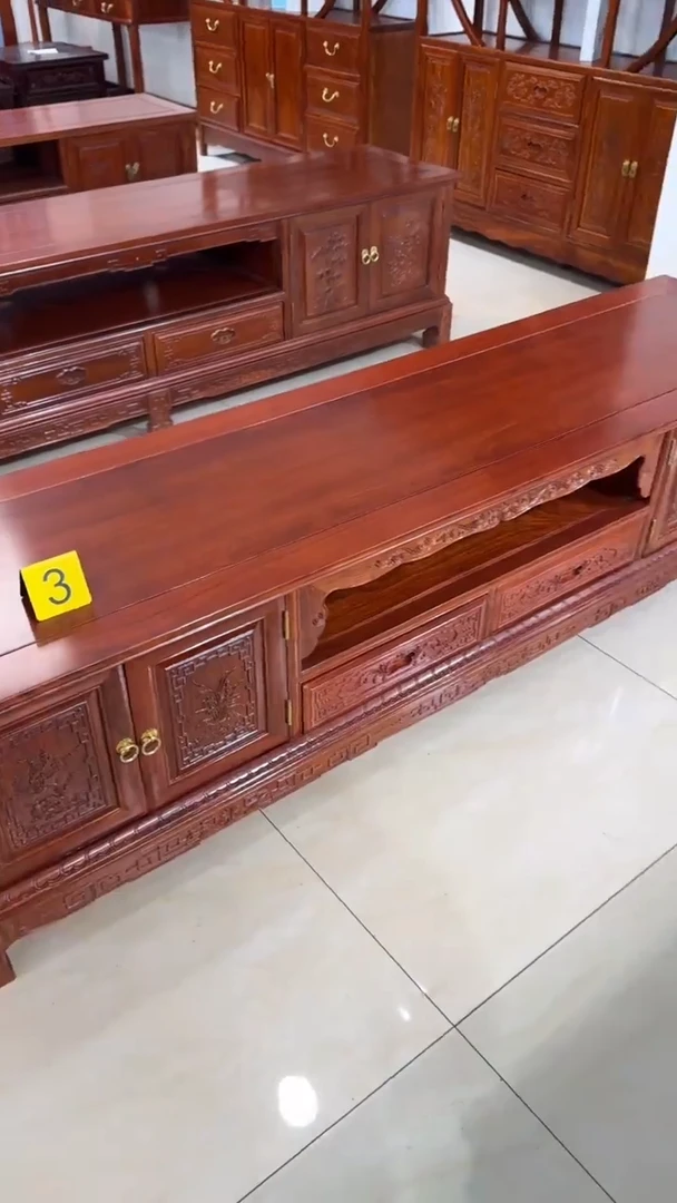 花梨木类储物柜刺猬紫檀电视柜200*50*50